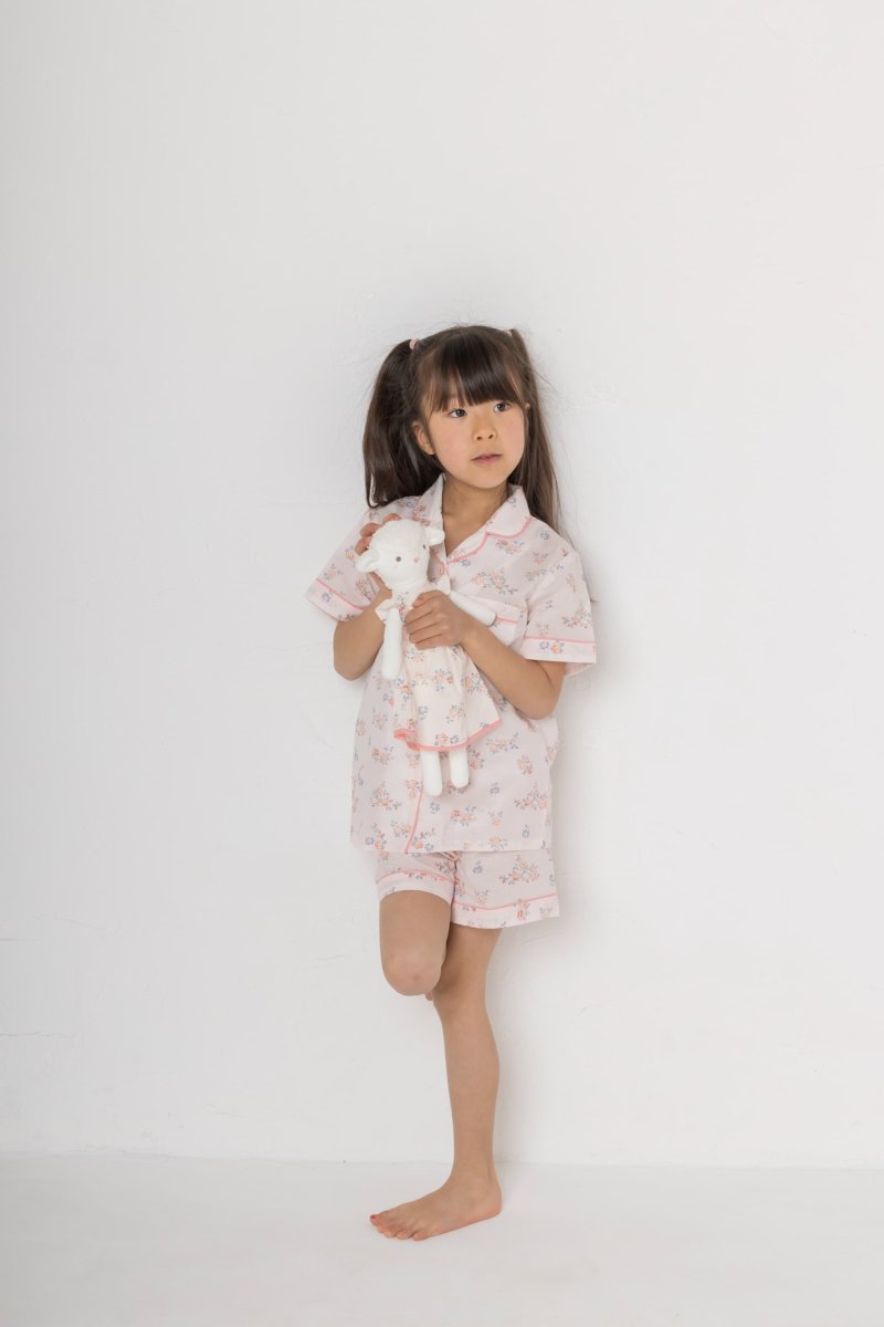 画像10: バーディーフラワー・キッズパジャマ_4〜5歳用(身長 103-108cm) (10)