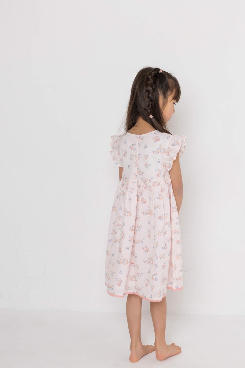 画像8: バーディーフラワー・ドレス_2〜3歳用(身長 92-98cm) (8)