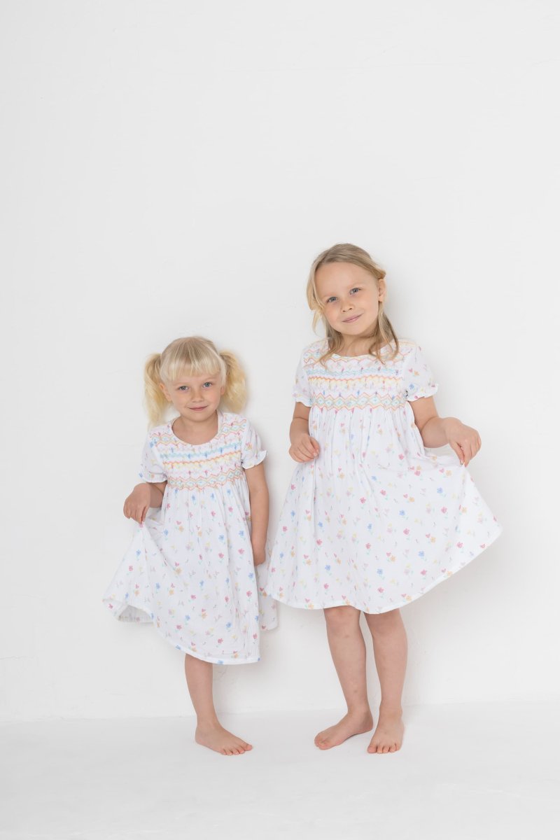 画像7: ポピー・ハンドスモックドレス_3〜4歳用(身長 98-103cm) (7)