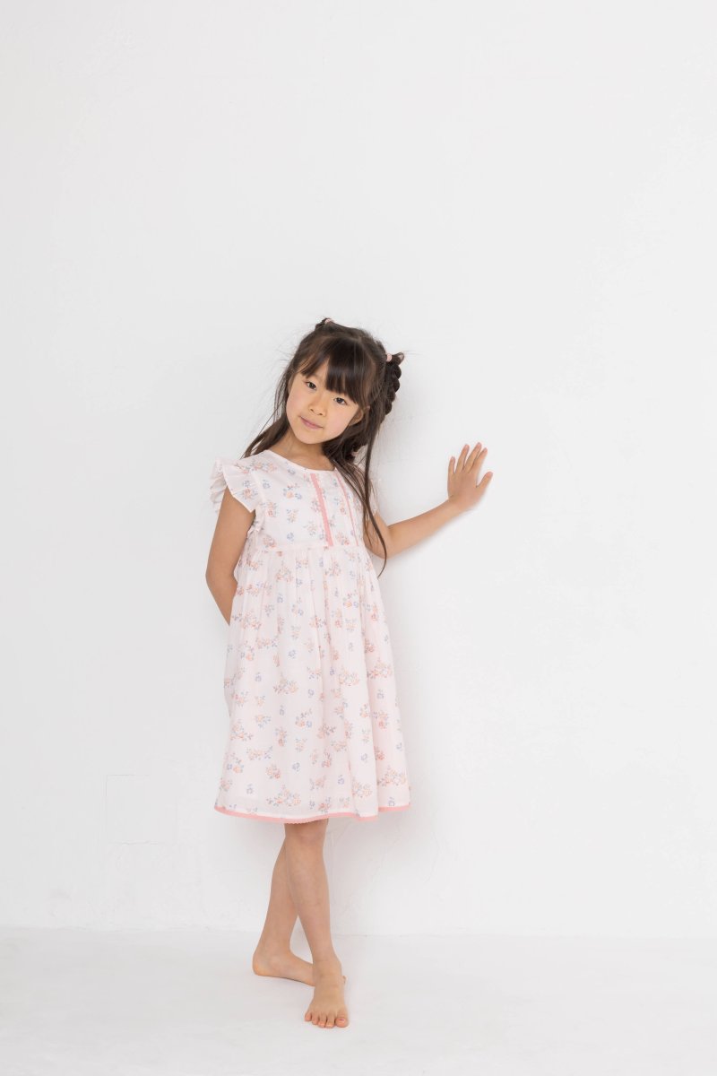 画像5: バーディーフラワー・ドレス_2〜3歳用(身長 92-98cm) (5)