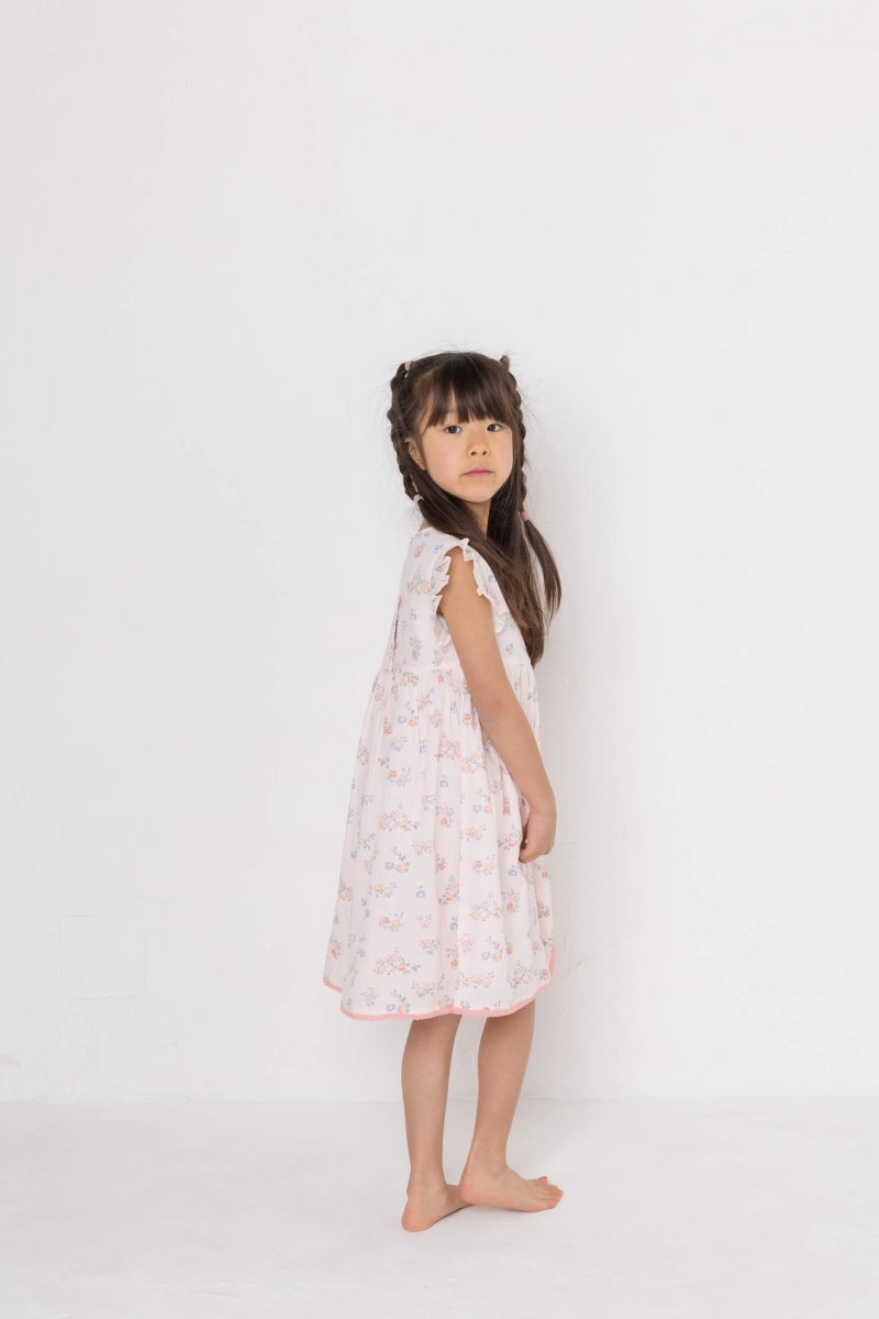画像9: バーディーフラワー・ドレス_2〜3歳用(身長 92-98cm) (9)