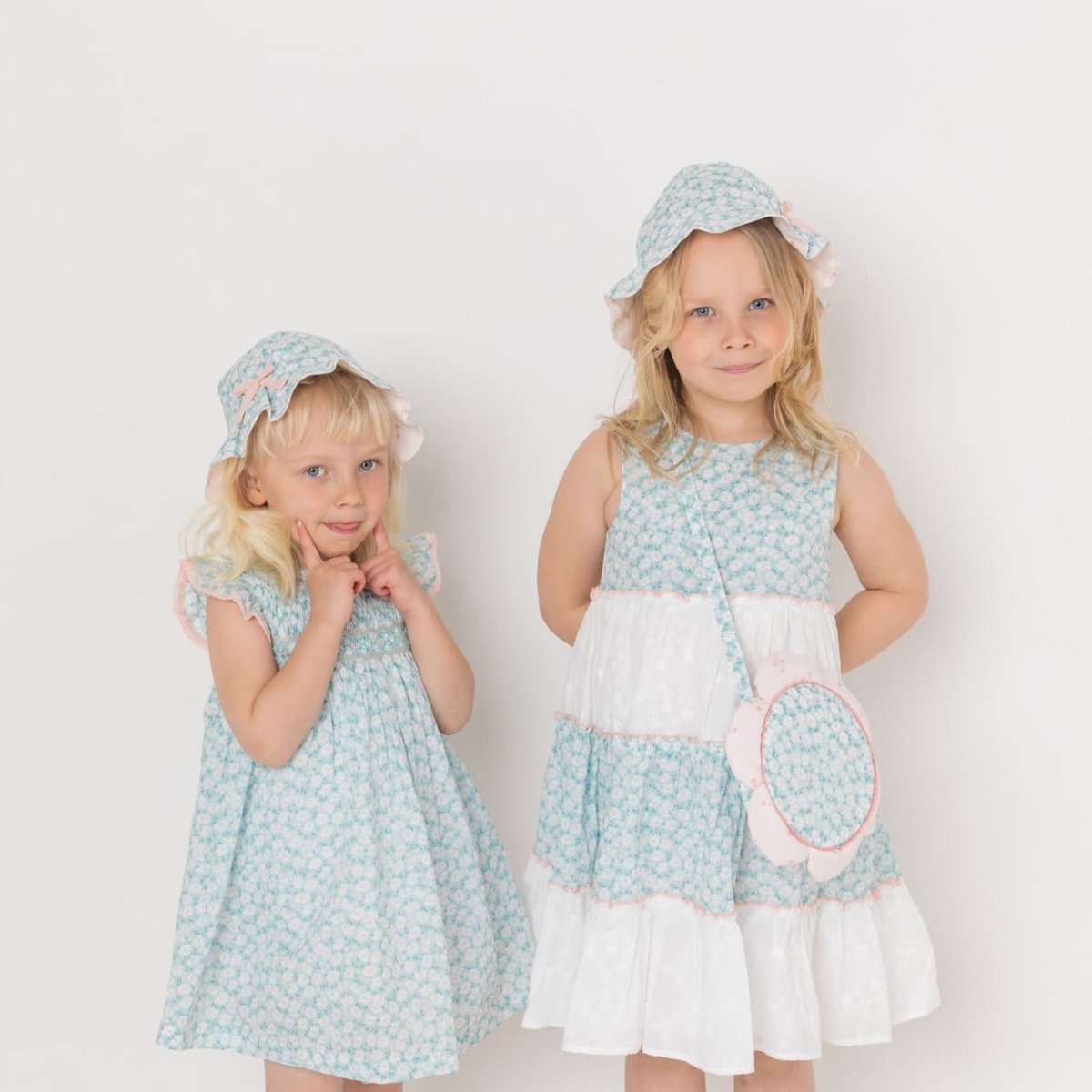 画像7: 【ドール用】デイジーフィールド・ハンドスモック・ドールドレス (7)