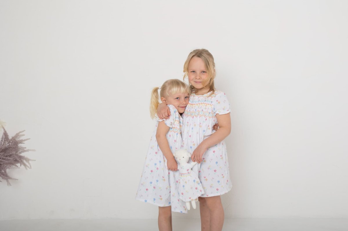 画像6: 【ドール用】ポピー・ハンドスモック・ドールドレス (6)