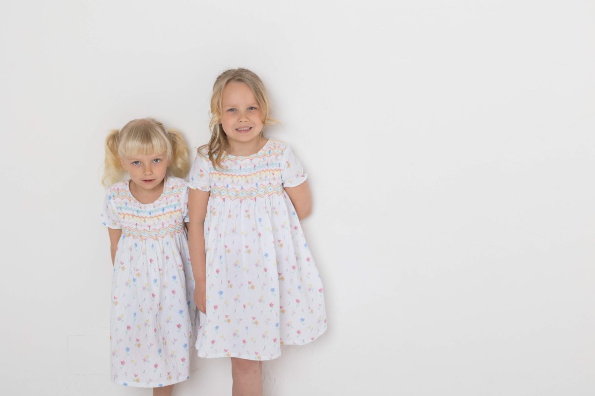 画像5: 【ドール用】ポピー・ハンドスモック・ドールドレス (5)