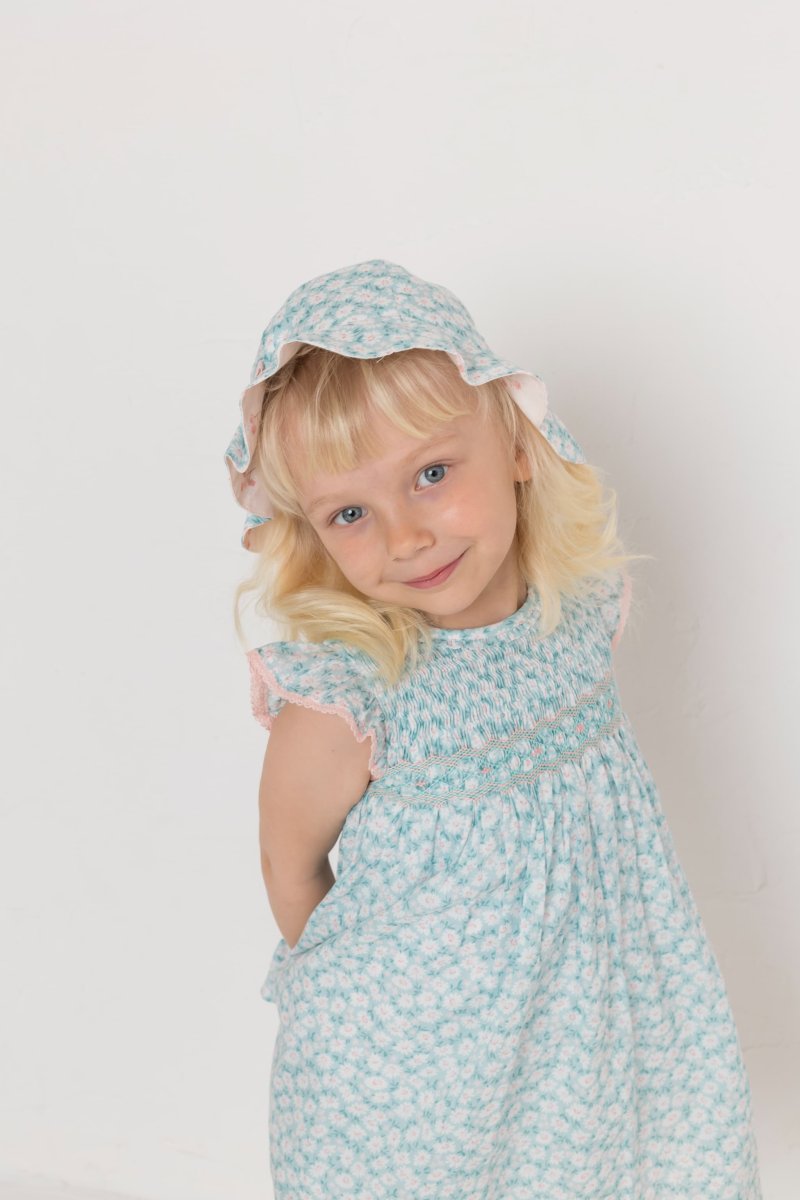 画像4: 【ドール用】デイジーフィールド・ハンドスモック・ドールドレス (4)