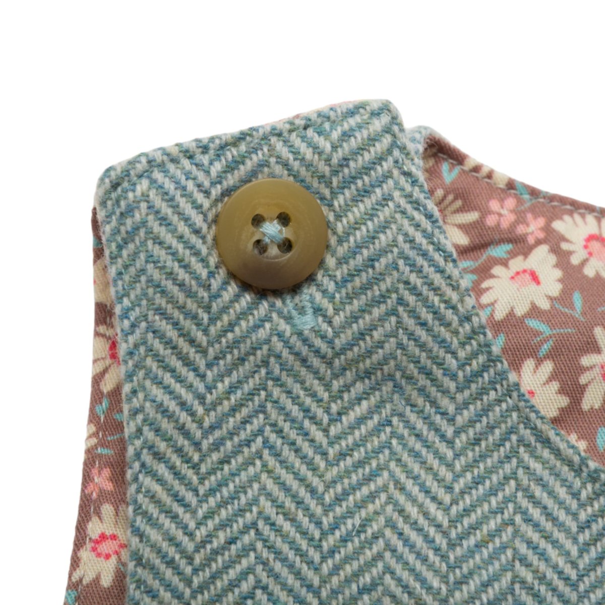 画像12: グリーン・ヘリンボーンドレス_4〜5歳用(身長 103-108cm) (12)