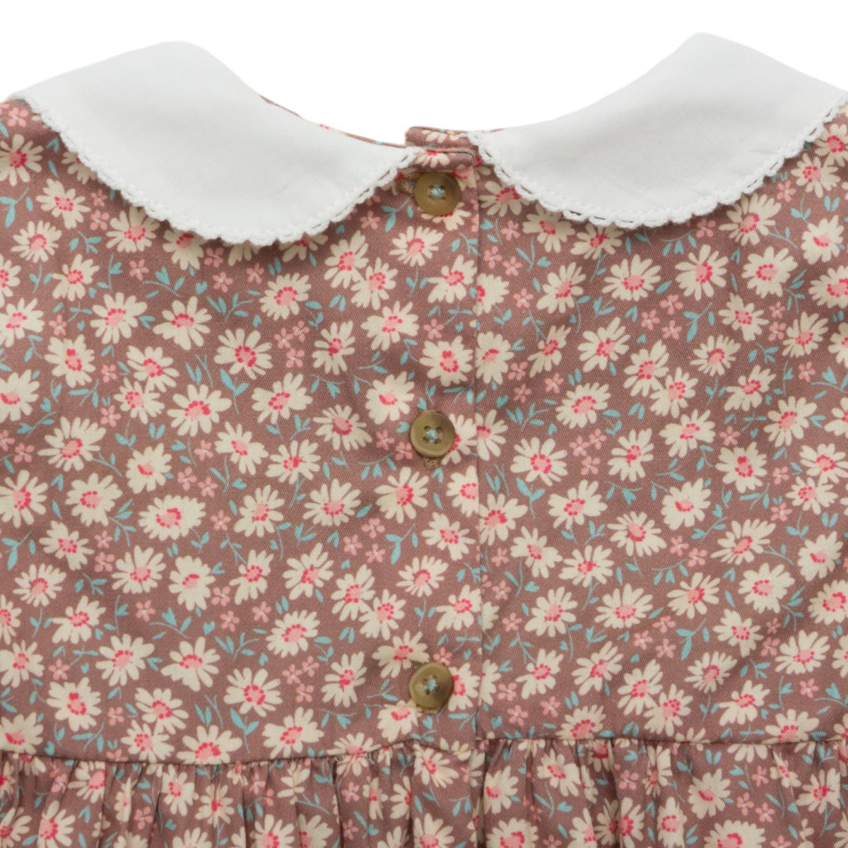 画像11: ローズバッド・ブラウンデイジー・ギャザードレス_1〜2歳用(身長 85-92cm) (11)