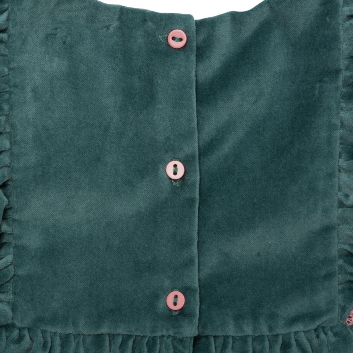 画像12: 刺繍入り・ベルベット・コーデュロイドレス_5〜6歳用(身長 108-114cm) (12)