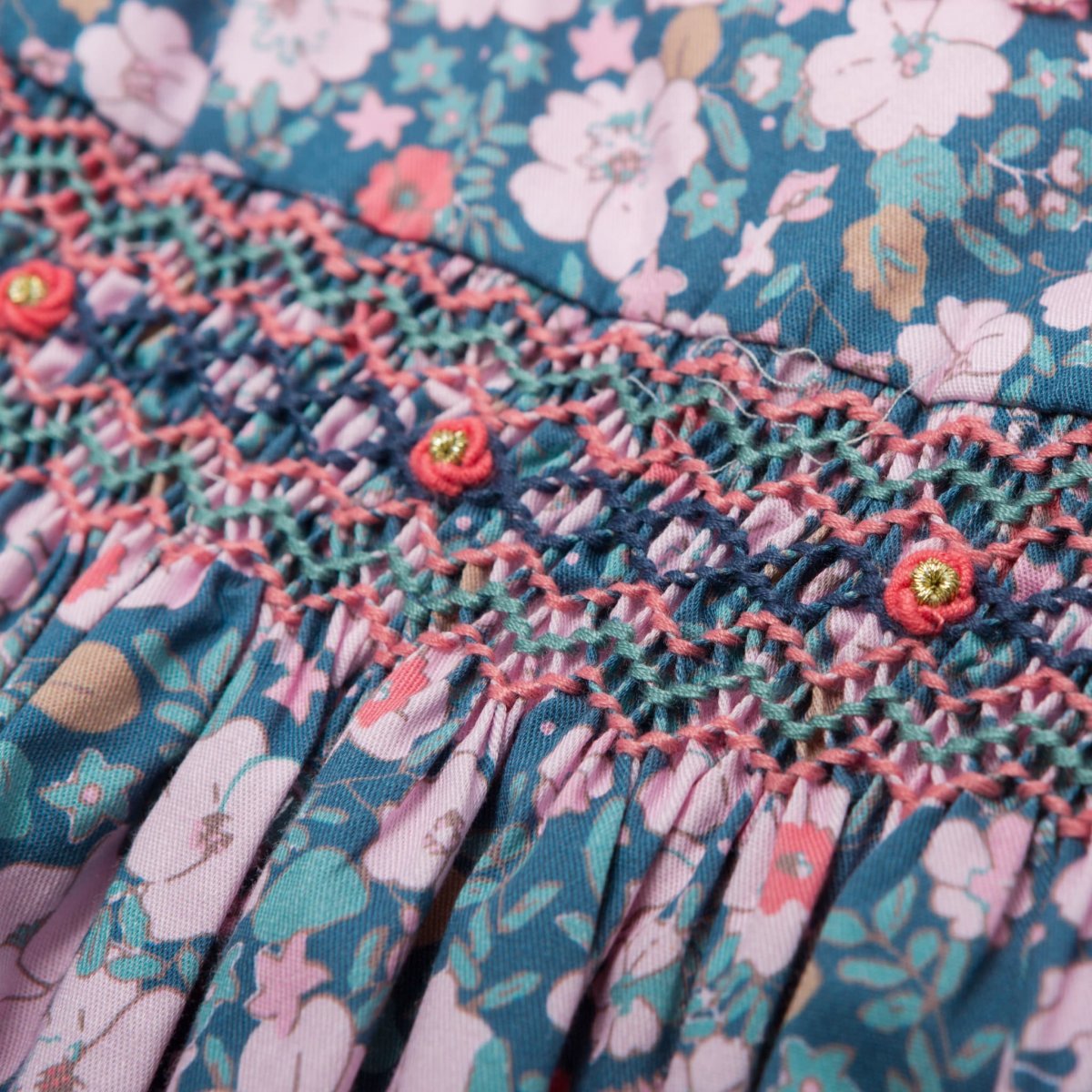 画像12: レースハンドスモック・アデル・ドレス_5〜6歳用(身長 108-114cm) (12)