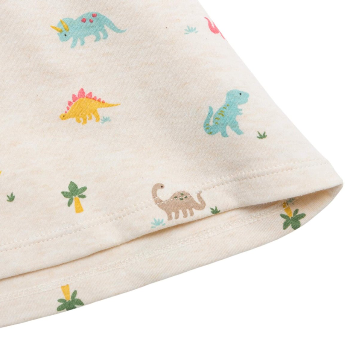 画像9: トイ付き・ストライプ恐竜・ダンガリー_6〜12ヶ月用(身長 70cm) (9)