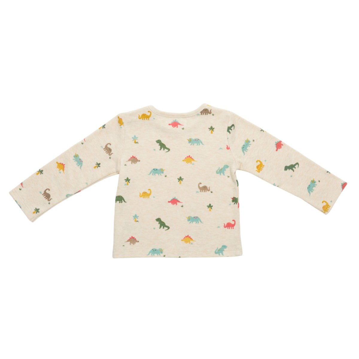 画像6: トイ付き・ストライプ恐竜・ダンガリー_6〜12ヶ月用(身長 70cm) (6)