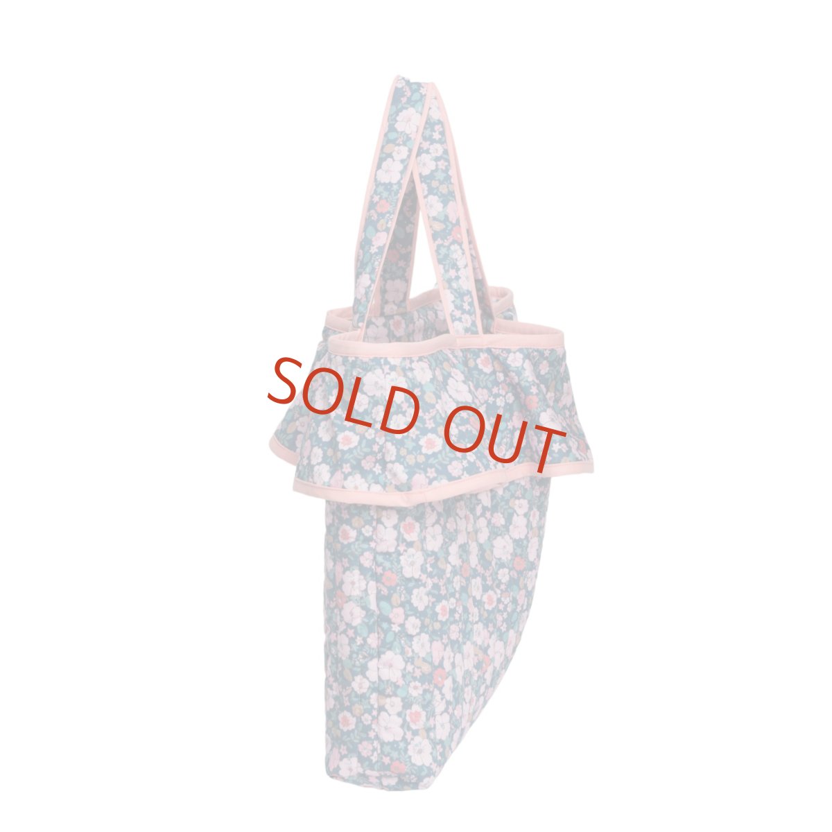 画像3: アデル・キルティング・フリルトートバッグ (3)