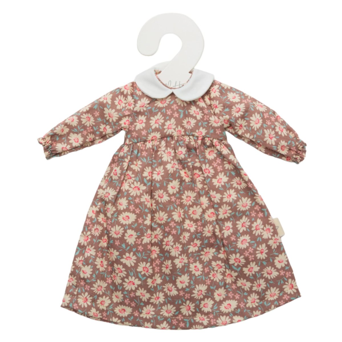 画像3: 【ドール用ドレス】ブラウンデイジー・襟付き・ドールドレス (3)