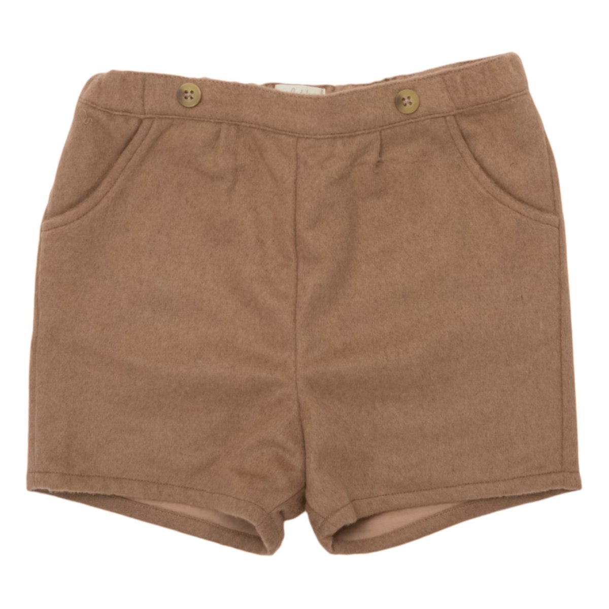 画像13: テディベア刺繍・ジャージシャツ&ブラウンショートパンツ_3〜4歳用(身長95-100cm) (13)