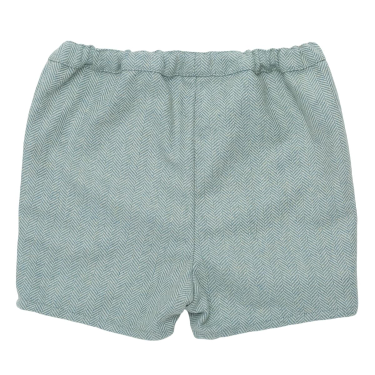 画像13: ハンドスモック・ジャージシャツ&グリーンショートパンツ_3〜4歳用(身長95-100cm) (13)