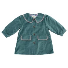 画像8: フリルコットン・ベルベット・コート_1〜6歳用 (8)