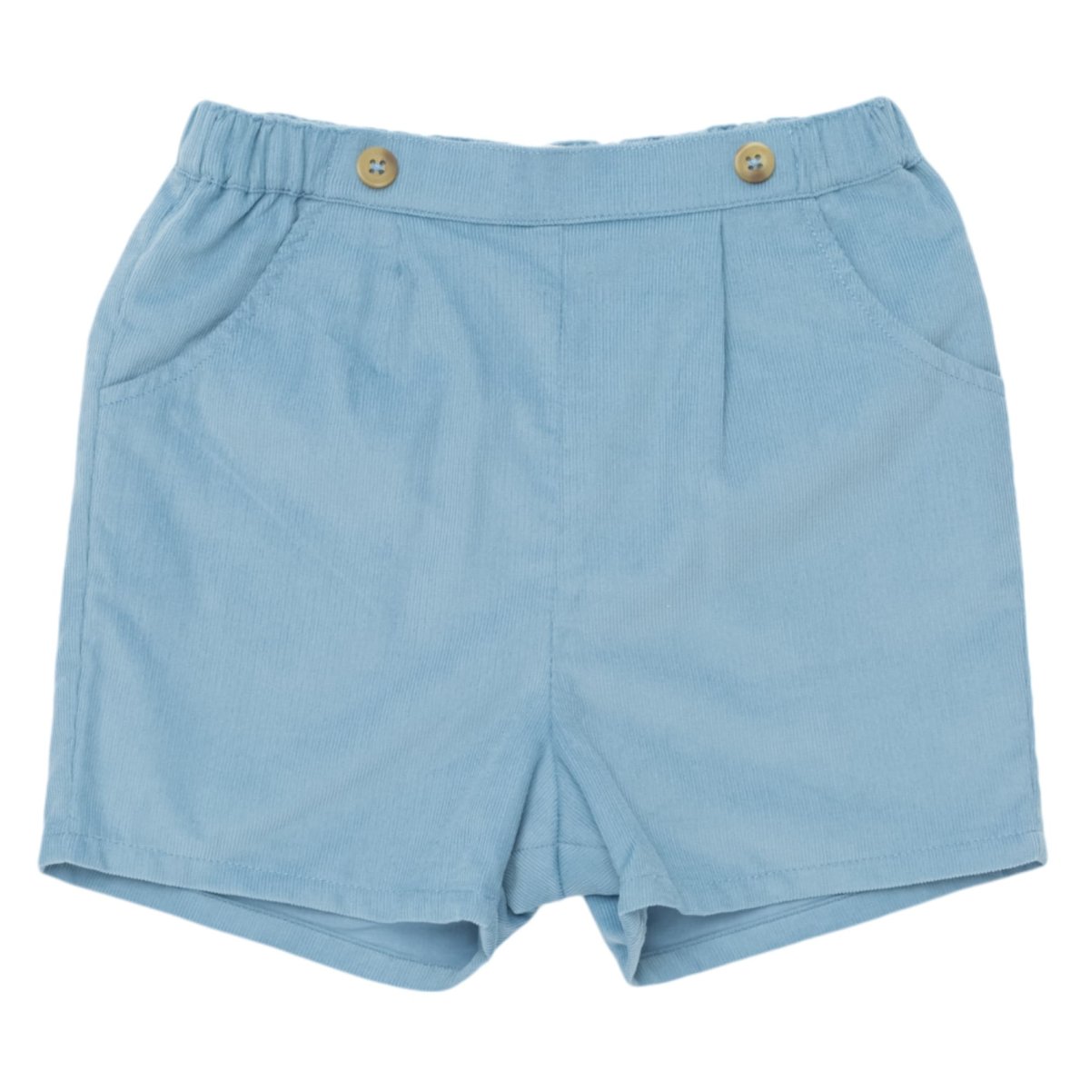 画像12: テディベアアップリケ・ジャージシャツ&ブルーショートパンツ_1〜2歳用(身長 85-90cm) (12)