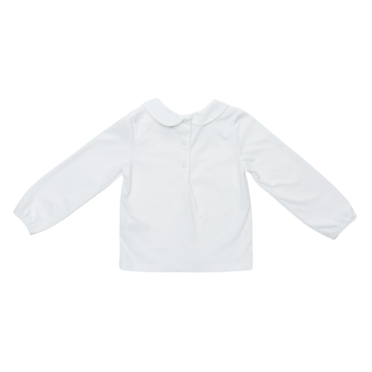 画像4: ピーターパン襟付き・刺繍ジャージ・ブラウス_3〜4歳用(身長 98-103cm) (4)