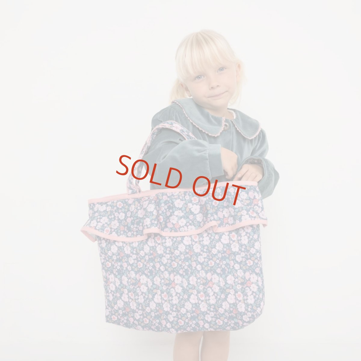 画像8: アデル・キルティング・フリルトートバッグ (8)