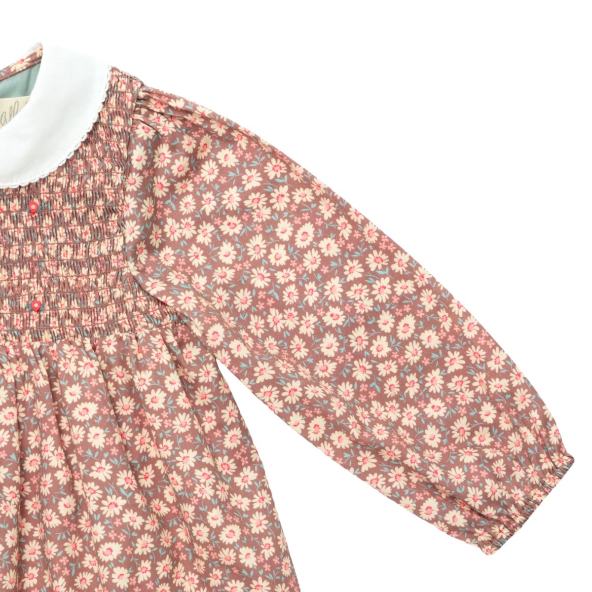 画像9: ローズバッド・ブラウンデイジー・ギャザードレス_1〜2歳用(身長 85-92cm) (9)