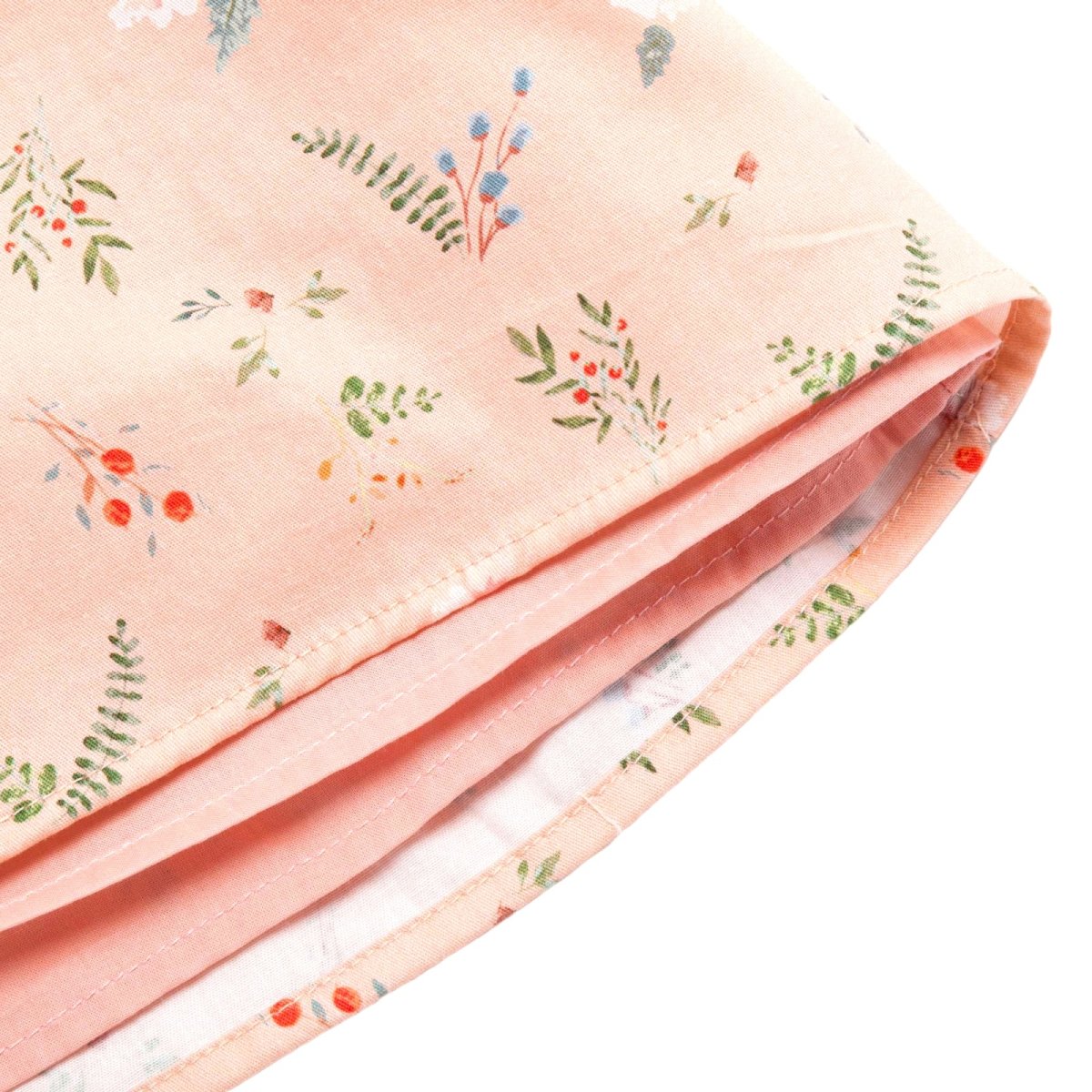 画像5: ピンクフローラル・スモッキングドレス_2-3歳用(身長 92-98cm) (5)