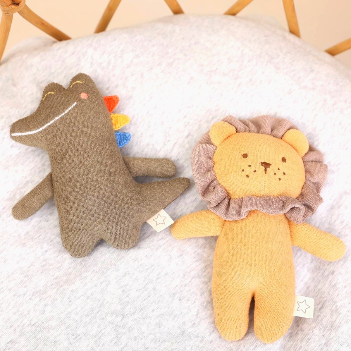 画像5: ワニ・タオル・ラトル (5)