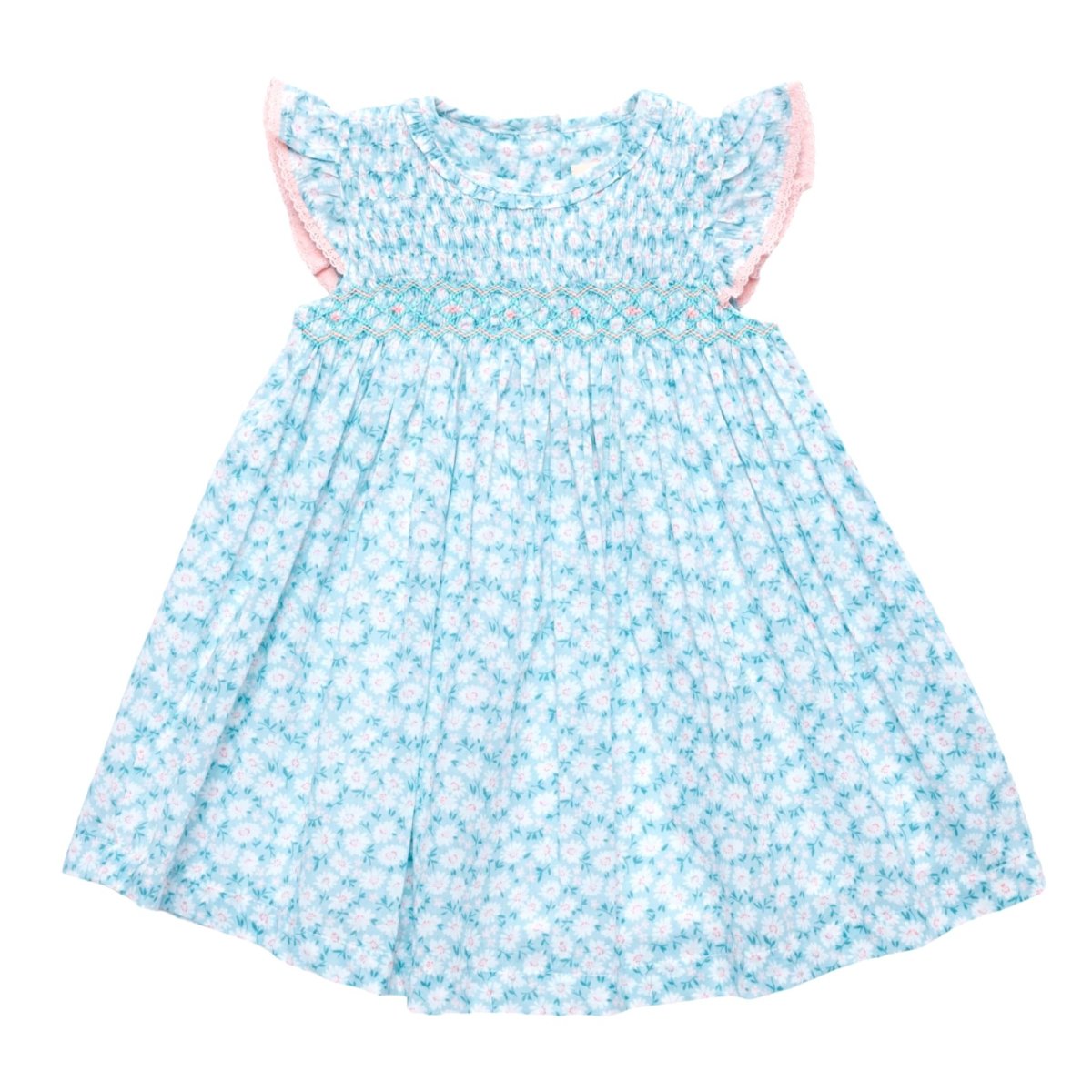 画像2: デイジーフィールド・ハンドスモックドレス_3〜4歳用(身長 98-103cm) (2)