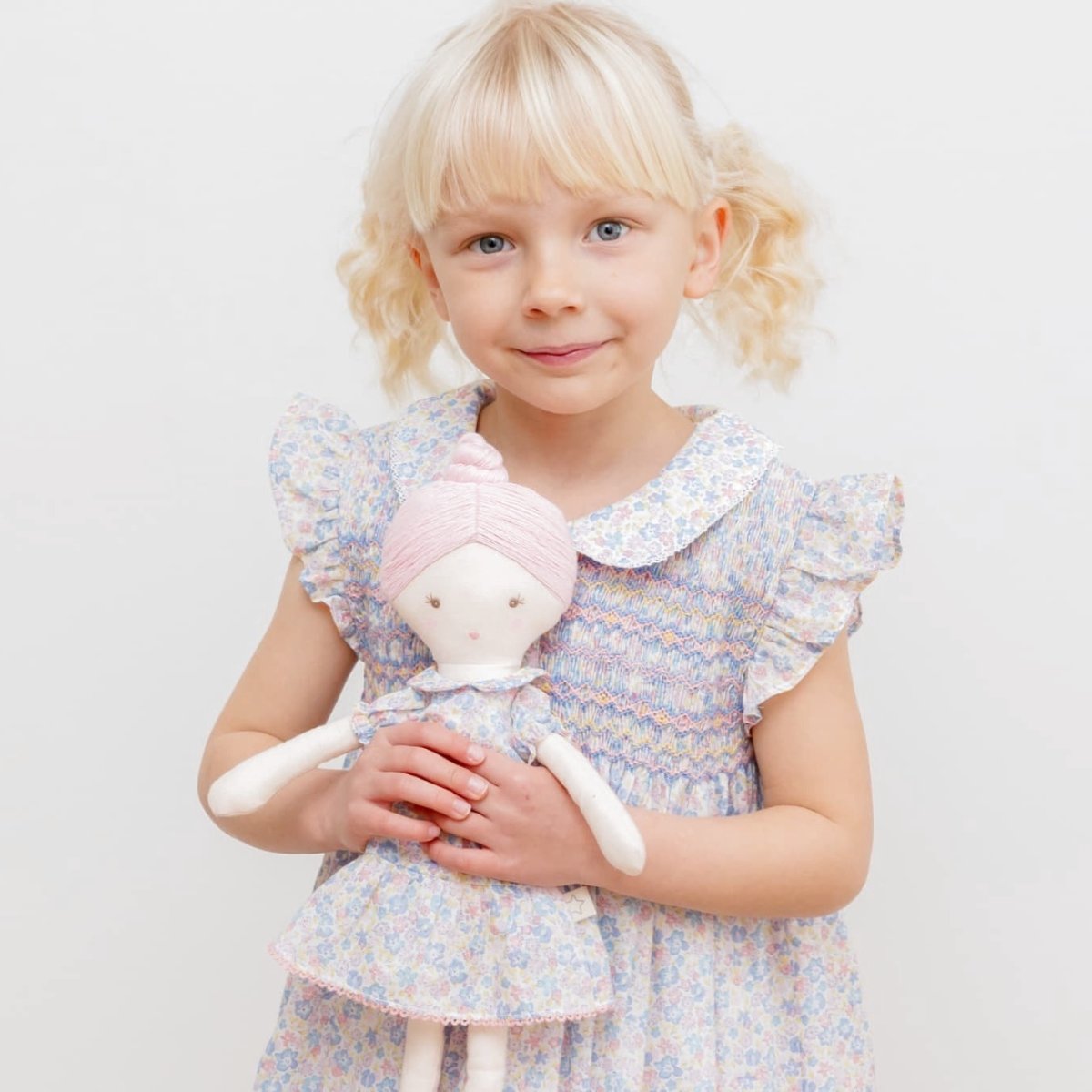 画像3: 【ドール用】ジャンヌ・ハンドスモック・ドールドレス (3)