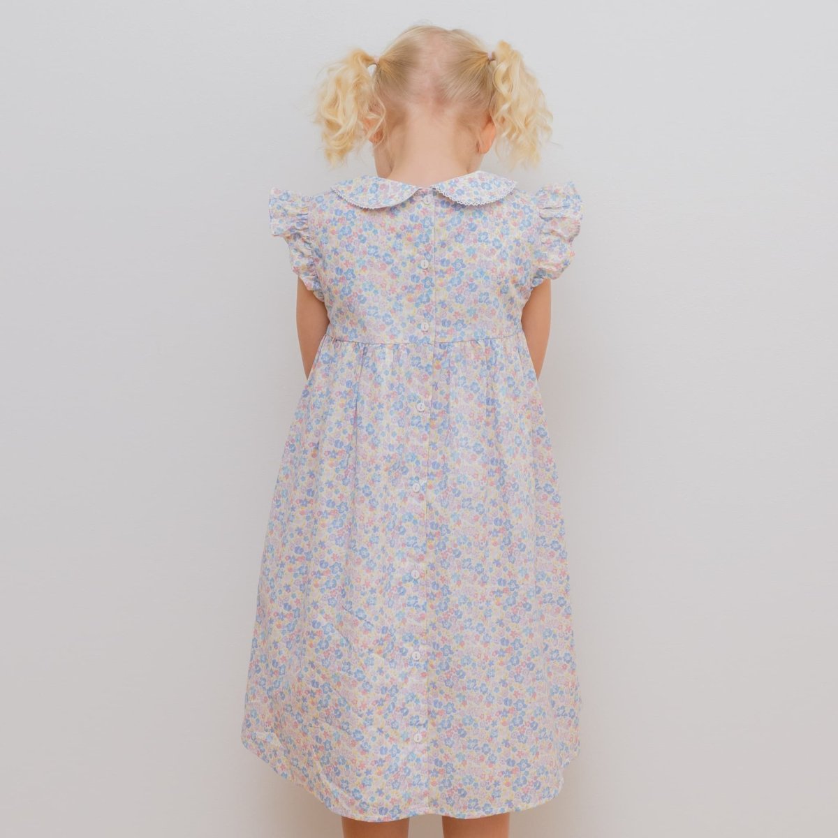 画像12: ジャンヌプリント・ハンドスモッキング・ドレス_4_5歳用(身長 103-108cm) (12)