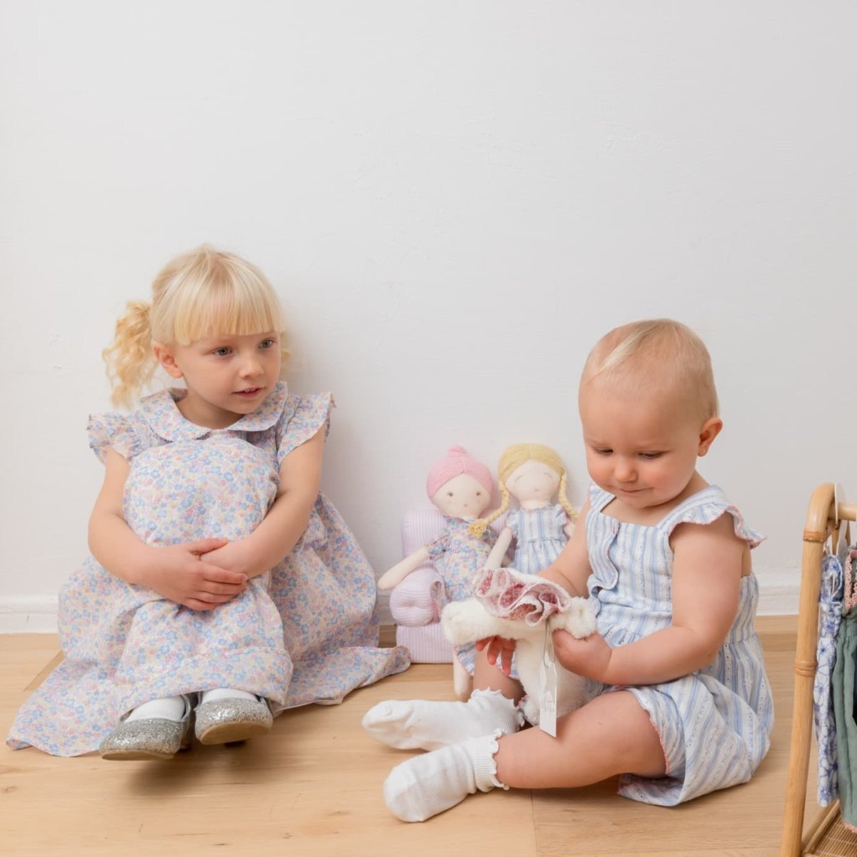 画像15: ジャンヌプリント・ハンドスモッキング・ドレス_4_5歳用(身長 103-108cm) (15)