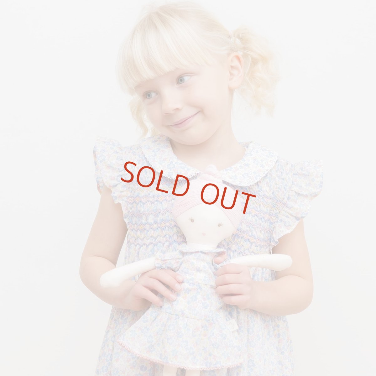 画像4: 【ドール用】ジャンヌ・ハンドスモック・ドールドレス (4)