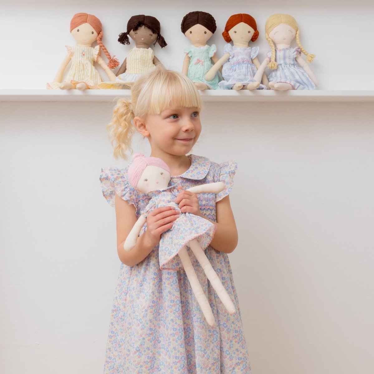 画像5: 【ドール用】ジャンヌ・ハンドスモック・ドールドレス (5)