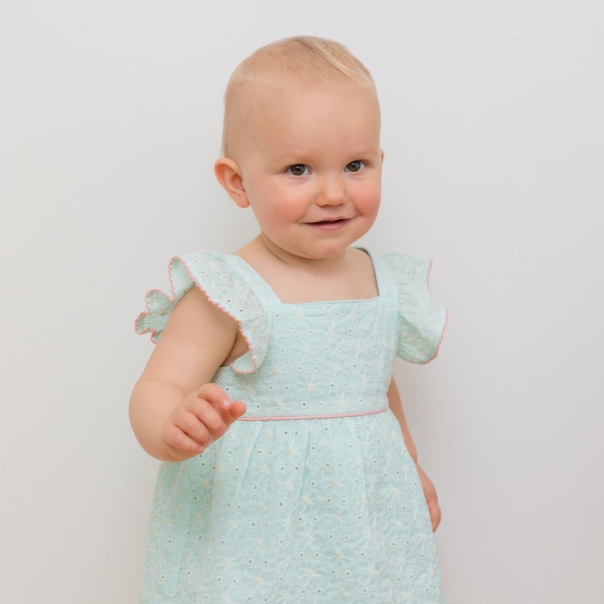 画像13: セレステブルー・ブロデリー・ドレス_5_6歳用(身長 108-114cm) (13)