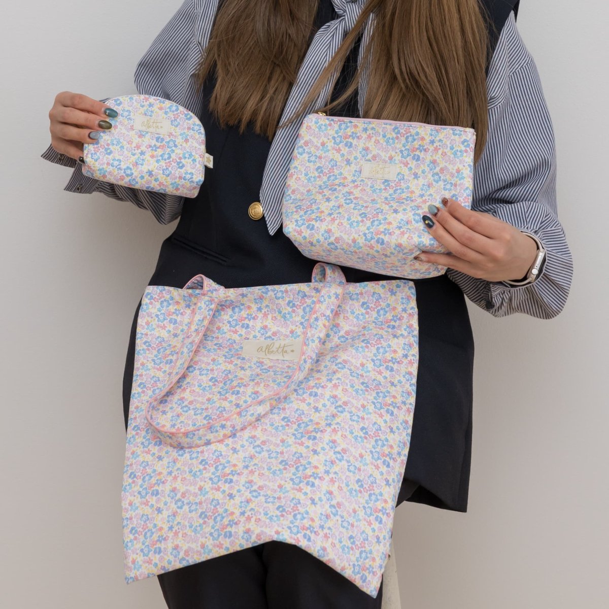 画像6: ジャンヌプリント・トートバッグ (6)