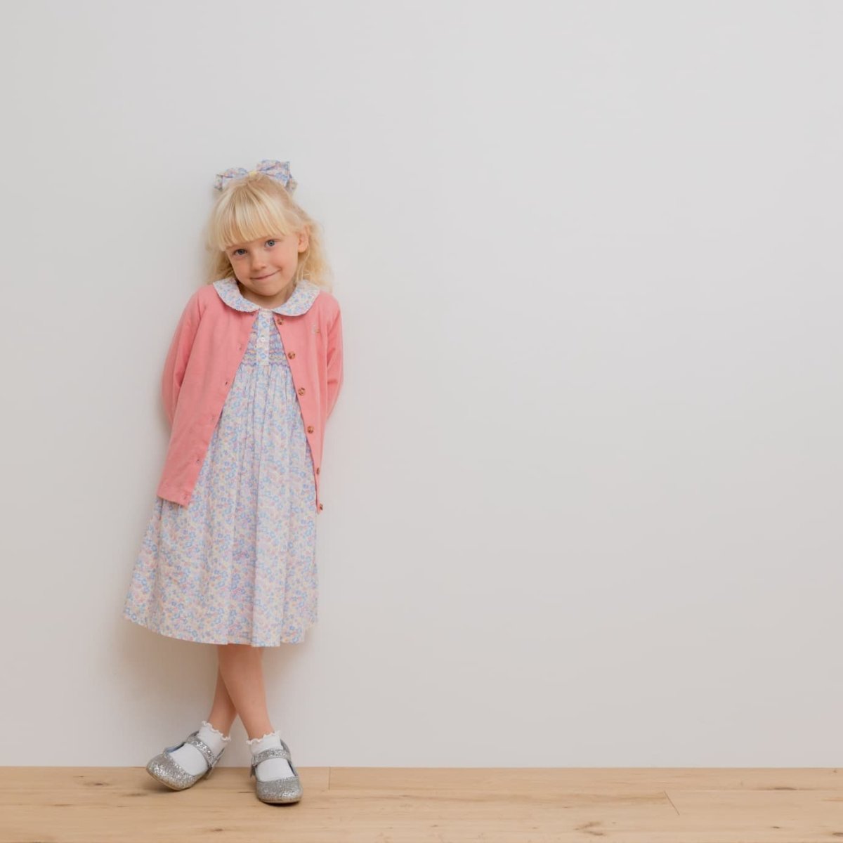 画像22: ジャンヌプリント・ハンドスモッキング・ドレス_4_5歳用(身長 103-108cm) (22)