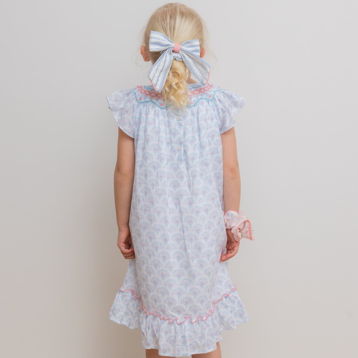 画像11: ハンドスモッキング・ミラ・ドレス_2_3歳用(身長 92-98cm) (11)