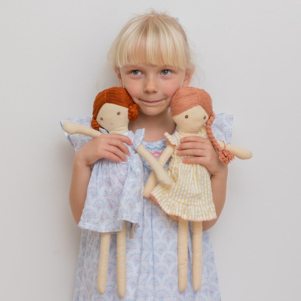 画像6: 【ドール用】ミラ・スモッキング・ドールドレス (6)