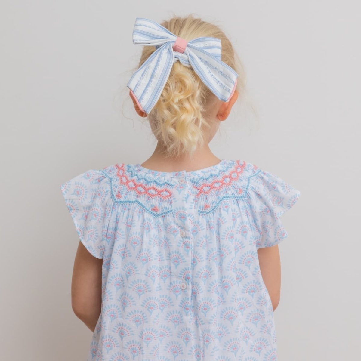 画像13: ハンドスモッキング・ミラ・ドレス_2_3歳用(身長 92-98cm) (13)