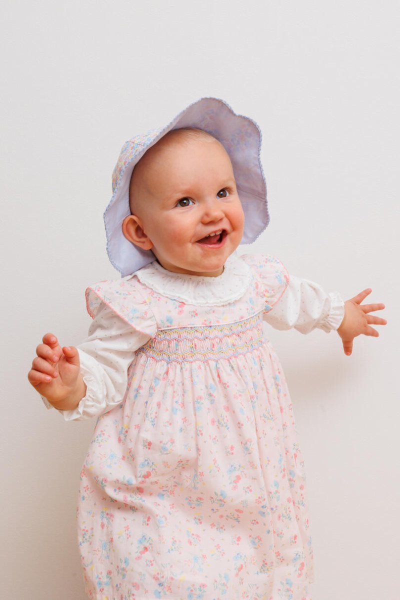 画像11: ジャンヌプリント・サンハット_Sサイズ_頭の周囲48-51cm(_1歳) (11)