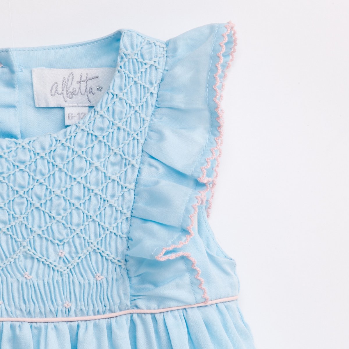 画像5: ライトブルー・ジョアンナ・ドレス_1-2歳用(身長 85-92cm) (5)