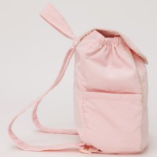 画像3: 刺繍バレリーナピンク・コーデュロイ・バックパック (3)