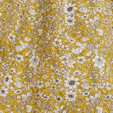 画像8: イエローフローラルプリント・ハンドスモック・ドレス_2_3歳(身長 92-98cm) (8)