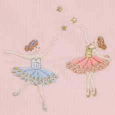 画像5: 刺繍バレリーナピンク・コーデュロイ・バックパック (5)