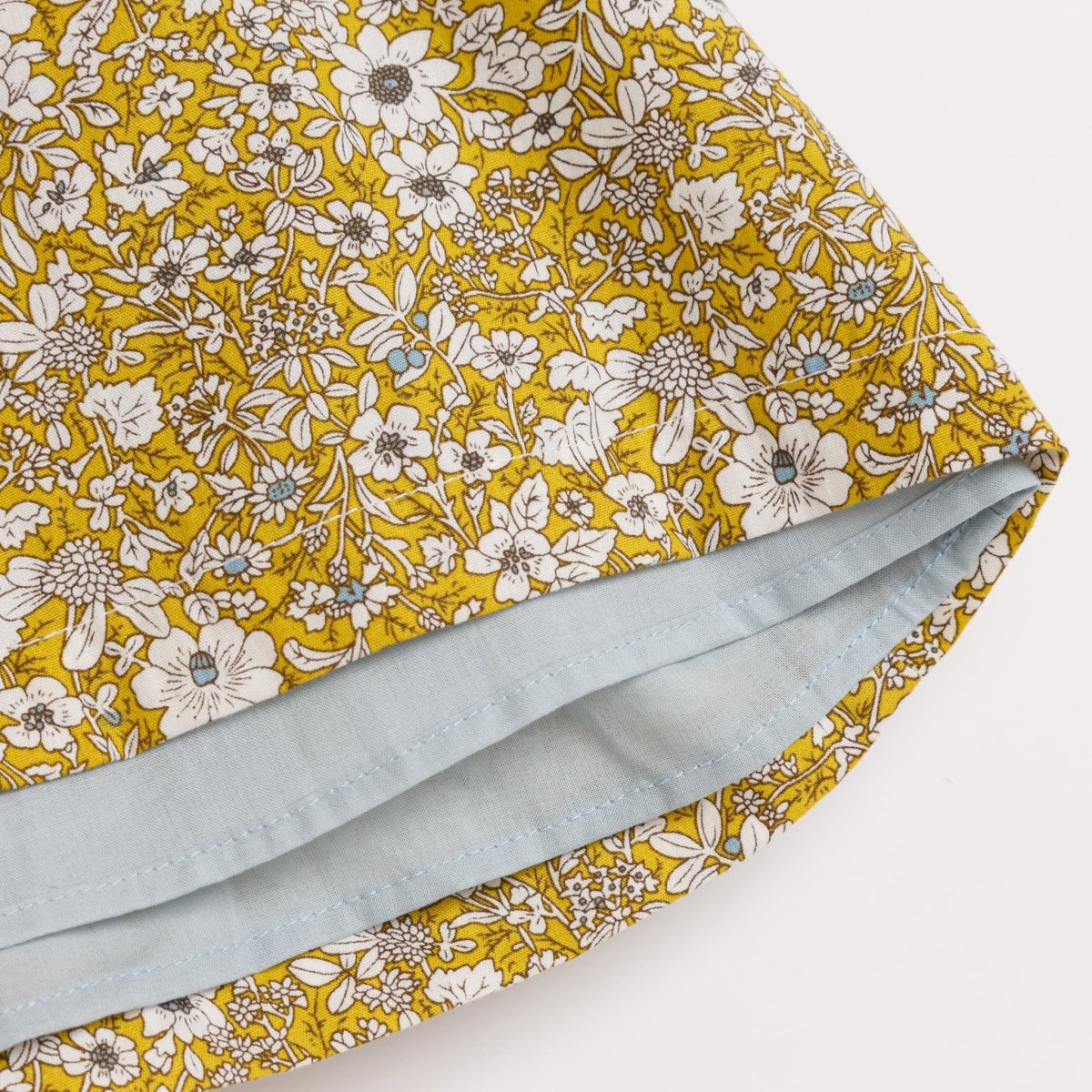 画像4: イエローフローラル・プリントハンドスモック・ドレス_1_2歳(身長 85-92cm) (4)