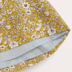 画像4: イエローフローラルプリント・ハンドスモック・ドレス_5_6歳(身長 108-114cm) (4)