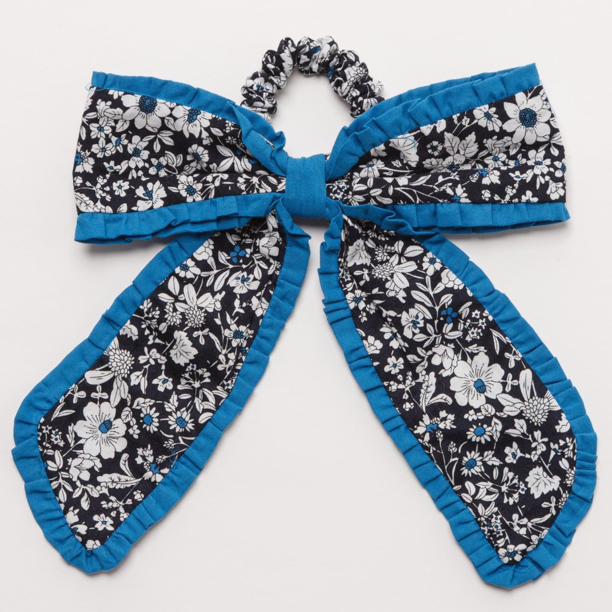 画像5: フローラル・リボン・シュシュセット 3 (5)