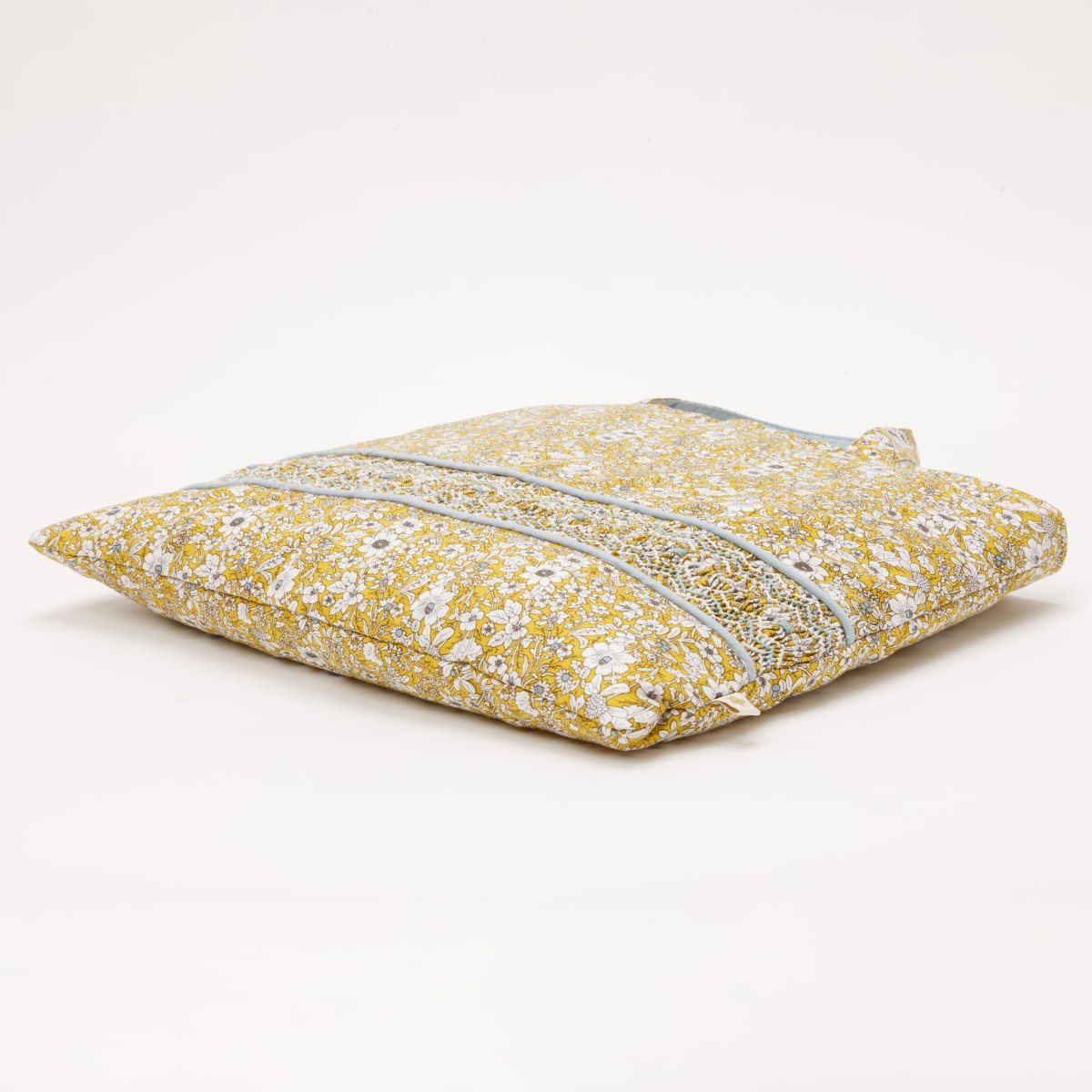 画像4: マスタード・フローラル・ハンドスモック・バッグ (4)