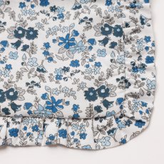 画像3: ブルーフローラル・ジュエリー・ポーチ (3)