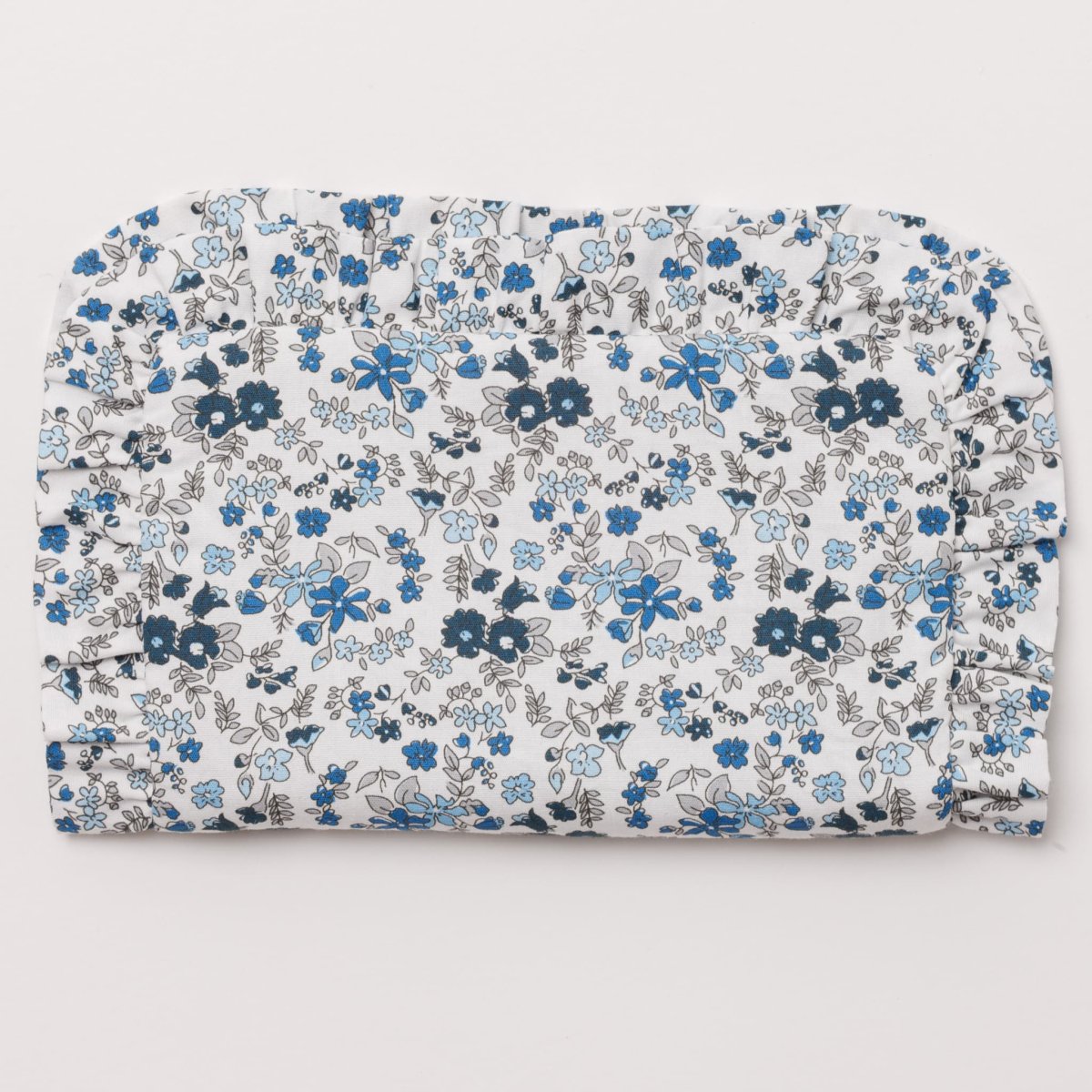 画像2: ブルーフローラル・ジュエリー・ポーチ (2)