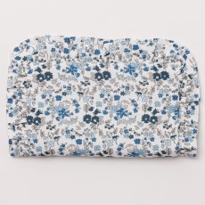 画像2: ブルーフローラル・ジュエリー・ポーチ (2)